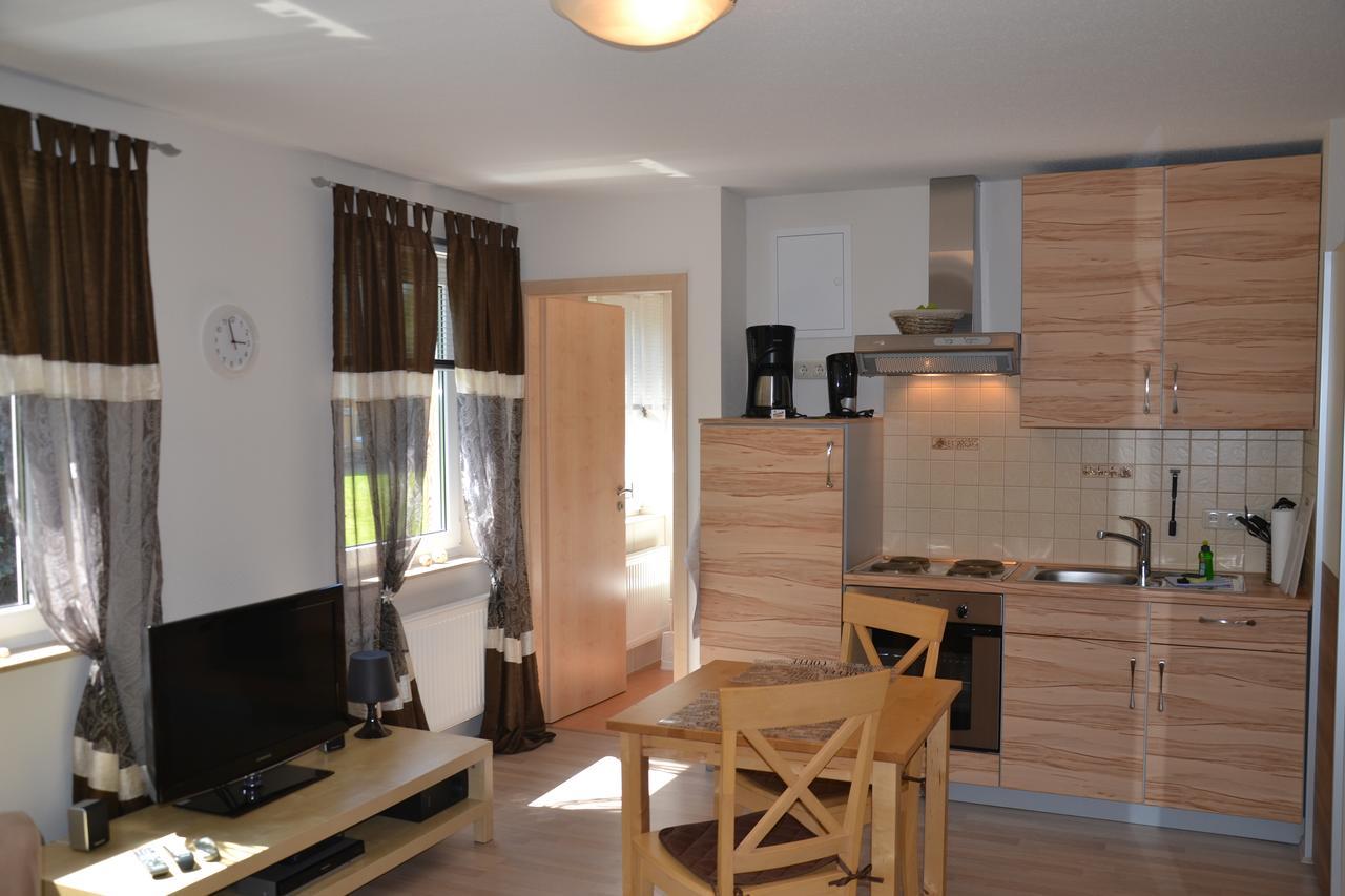Toepferpark Aparthotel Olbersdorf Bagian luar foto